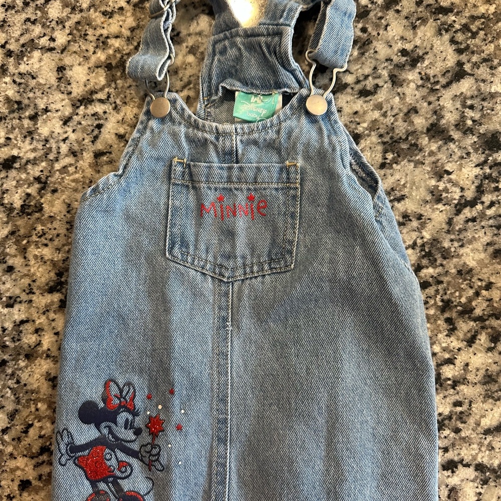 Disney Minnie Mouse Blue Denim Dress